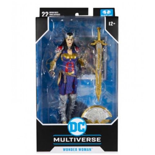 DC MULTIVERSE - WONDER WOMAN (DESIGNED BY TODD MCFARLANE) ACTION FIGURE BY MCFARLANE TOYS